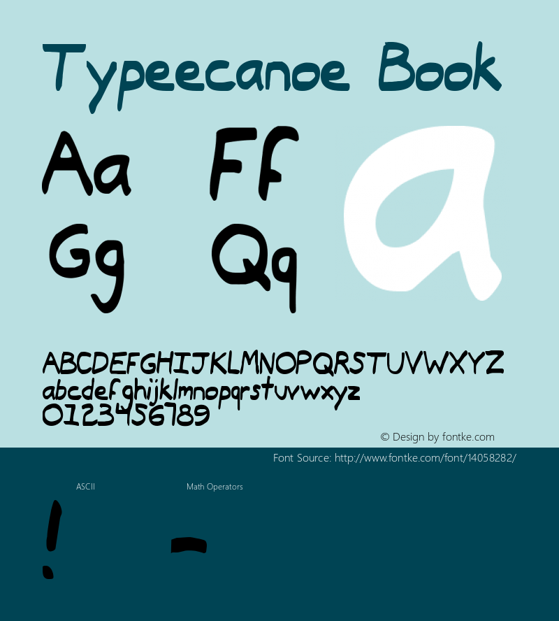 Typeecanoe Book Version 2图片样张