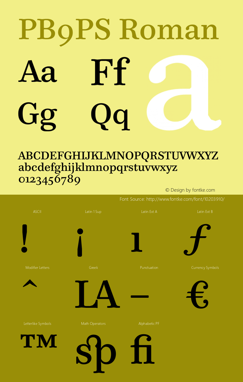 PB9PS Roman 001.001图片样张