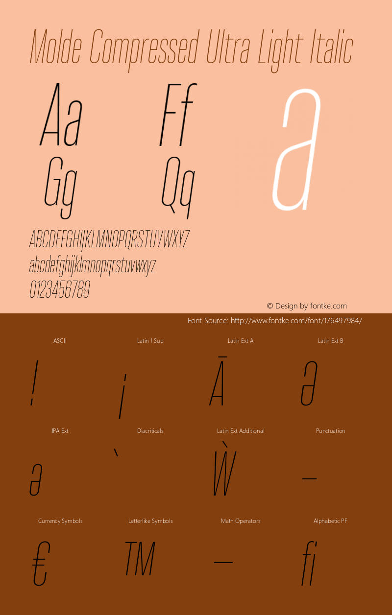 Molde Compressed Ultra Light Italic 1.000图片样张