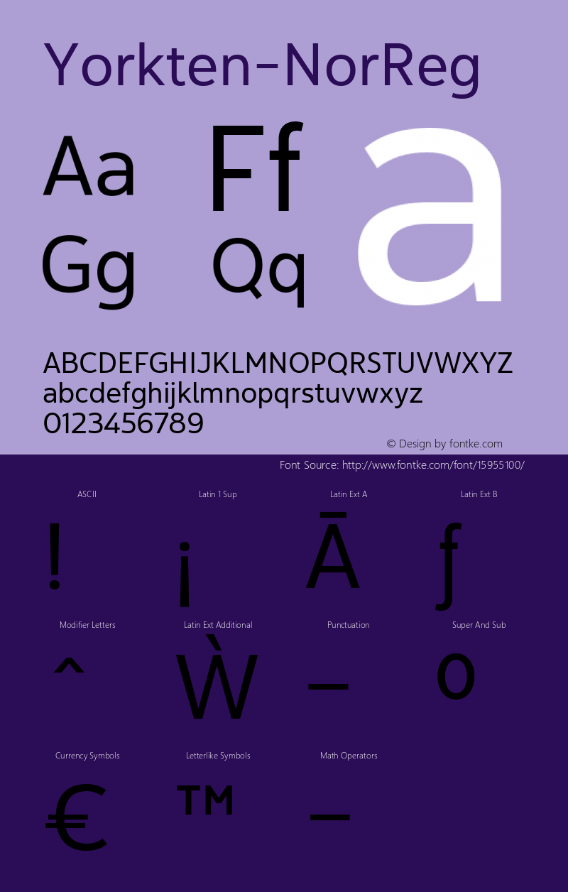 Yorkten-NorReg ☞ Version 1.000;PS 001.001;hotconv 1.0.56;com.myfonts.easy.insigne.yorkten.regular.wfkit2.version.4uws图片样张