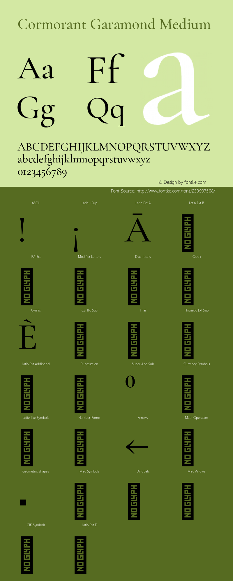 Cormorant Garamond Medium Version 4.000;Glyphs 3.1.2 (3150)图片样张