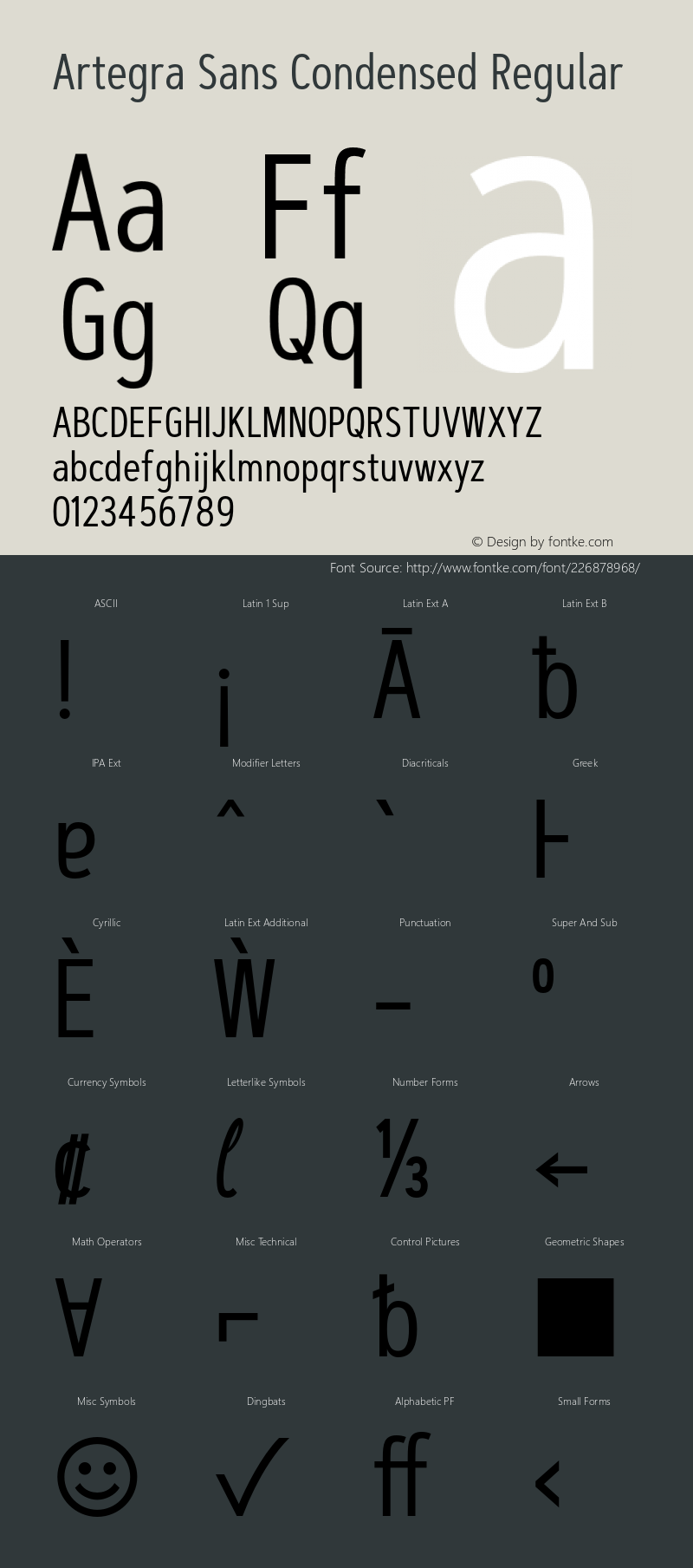 ArtegraSansCondensed-Regular Version 1.00;com.myfonts.easy.artegra.artegra-sans.cond-regular.wfkit2.version.4Ko5图片样张