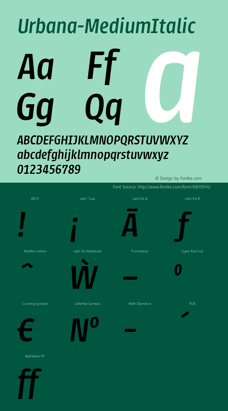 Urbana-MediumItalic ☞ 002.000;com.myfonts.cepuertas.urbana.medium-italic.wfkit2.3n7Z图片样张