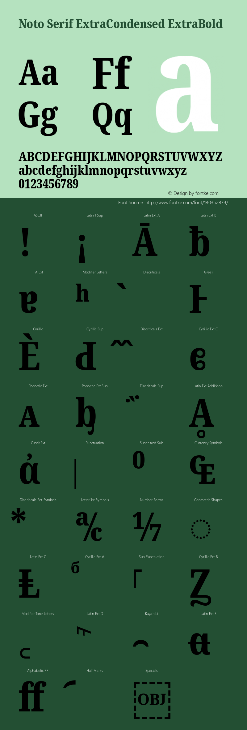 Noto Serif ExtraCondensed ExtraBold Version 2.005; ttfautohint (v1.8.4) -l 8 -r 50 -G 200 -x 14 -D latn -f none -a qsq -X 