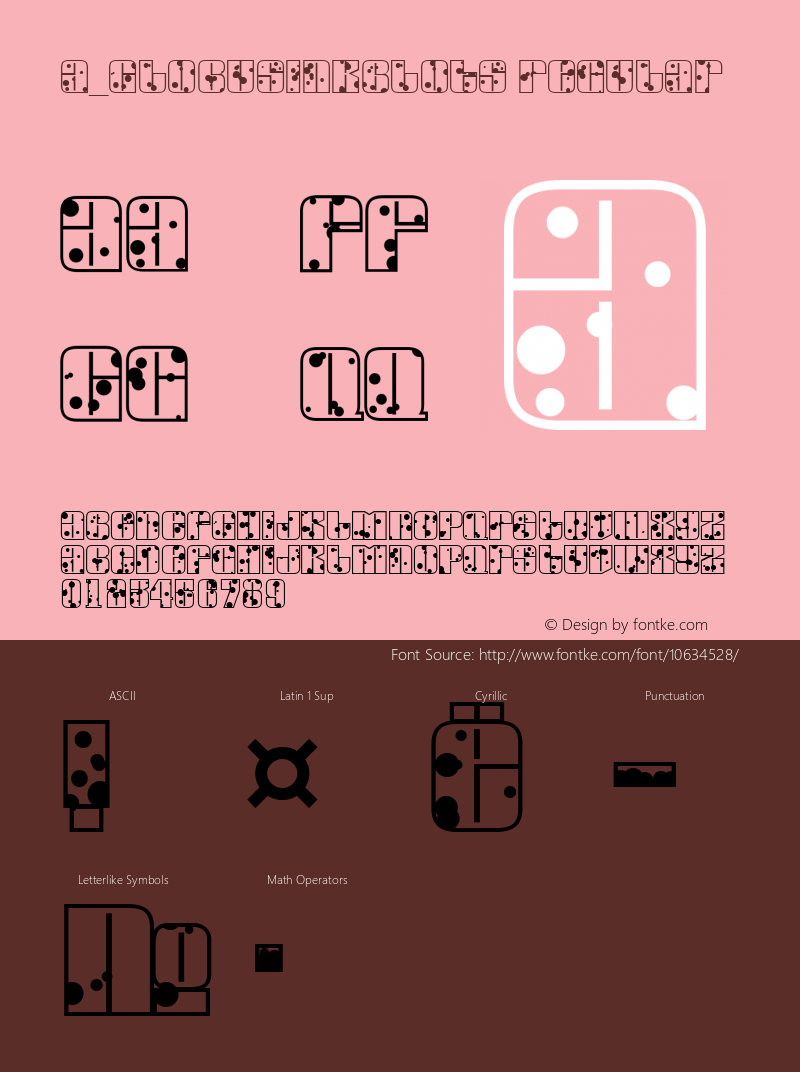 a_GlobusInkBlots Regular 01.02图片样张