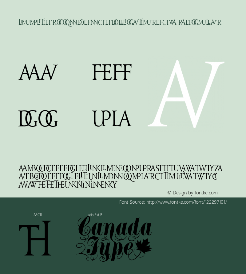 Jupiter Condensed Ligatures W90 Version 1.00图片样张