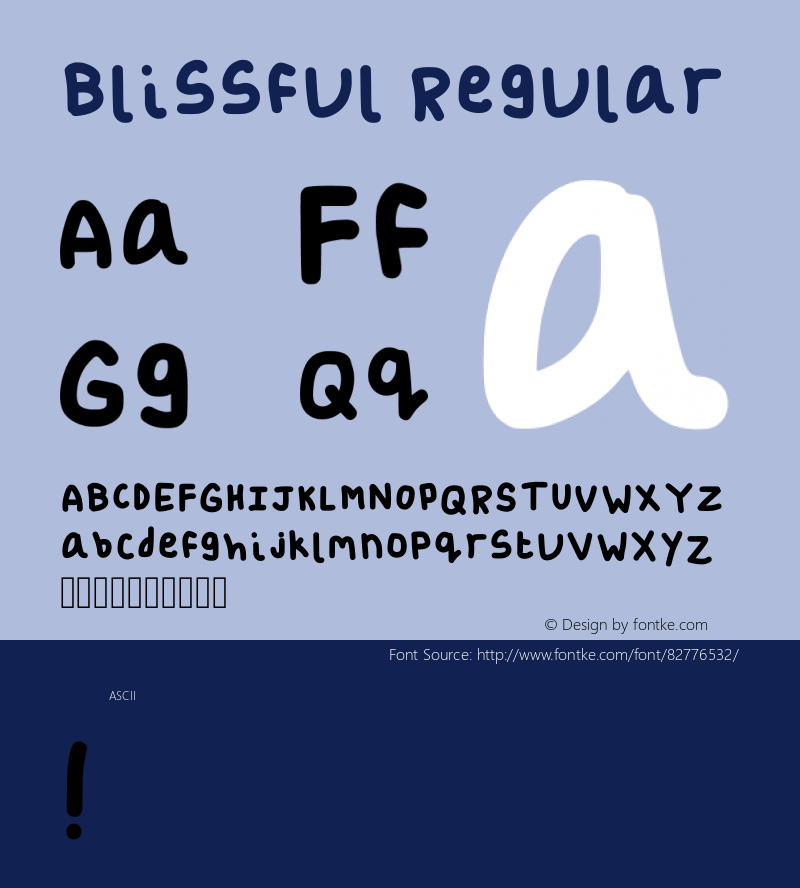 Blissful Regular Version 001.001图片样张