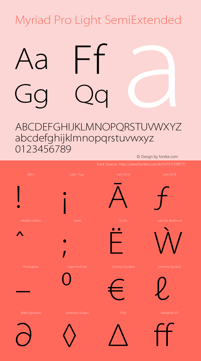 MyriadPro-LightSemiExt OTF 1.006;PS 001.000;Core 1.0.23;hotunix 1.28图片样张