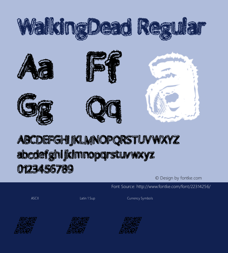 WalkingDead Version 1.00 October 21, 2014, initial release图片样张