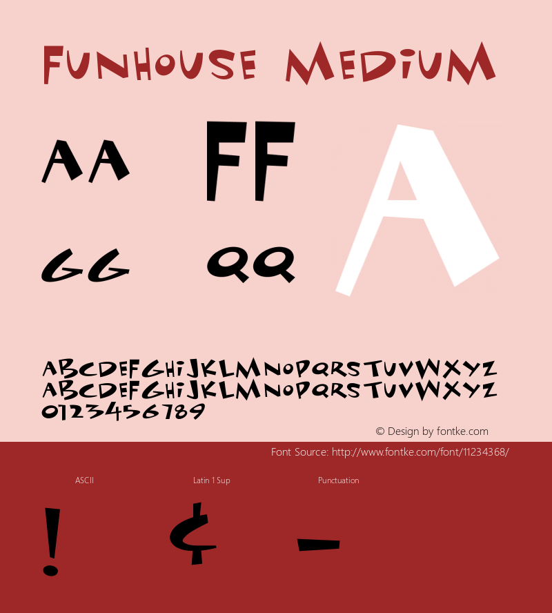 Funhouse Medium Version 001.000图片样张