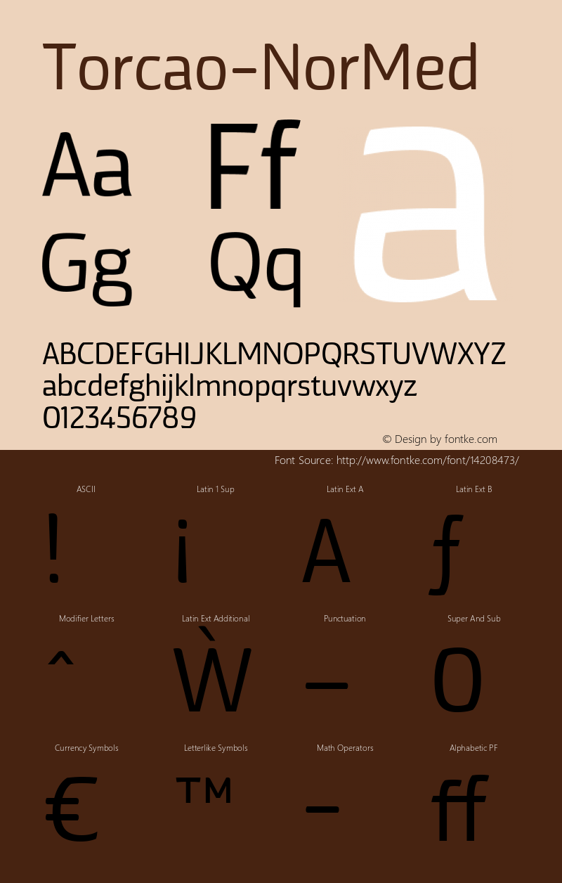 Torcao-NorMed ☞ Version 1.000;com.myfonts.insigne.torcao.normal-medium.wfkit2.44EA图片样张