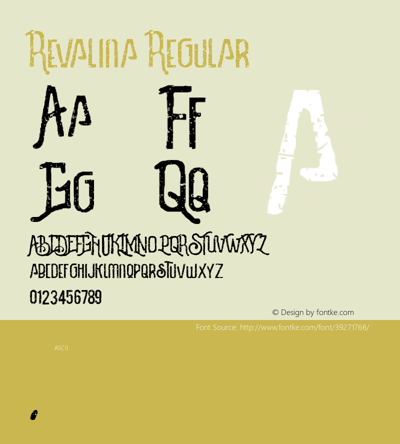 Revalina Version 1.000;PS 001.001;hotconv 1.0.56图片样张