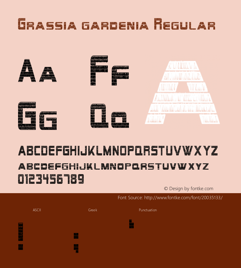 Grassia gardenia Version 1.00 August 27, 2014, initial release图片样张
