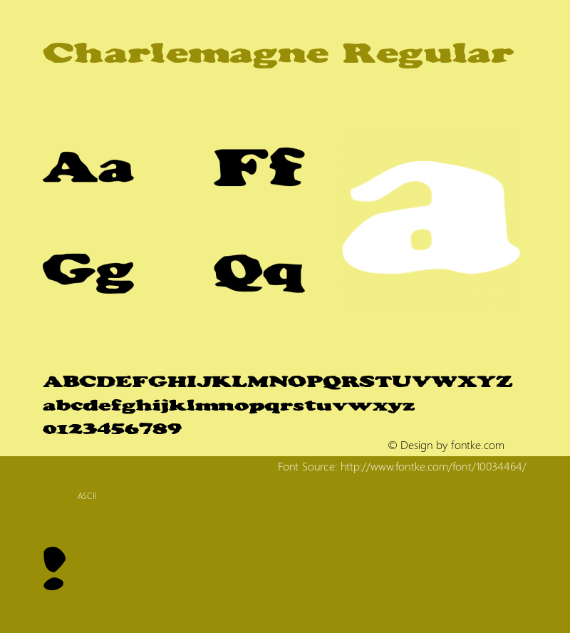 Charlemagne Regular 1.2图片样张