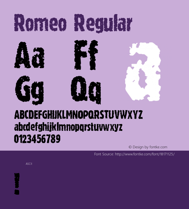 Romeo Regular Version 1.0图片样张