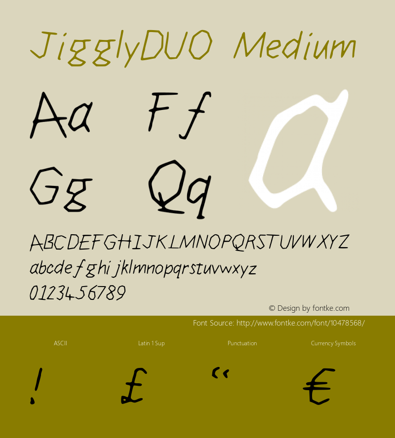 JigglyDUO Medium Version 001.000图片样张