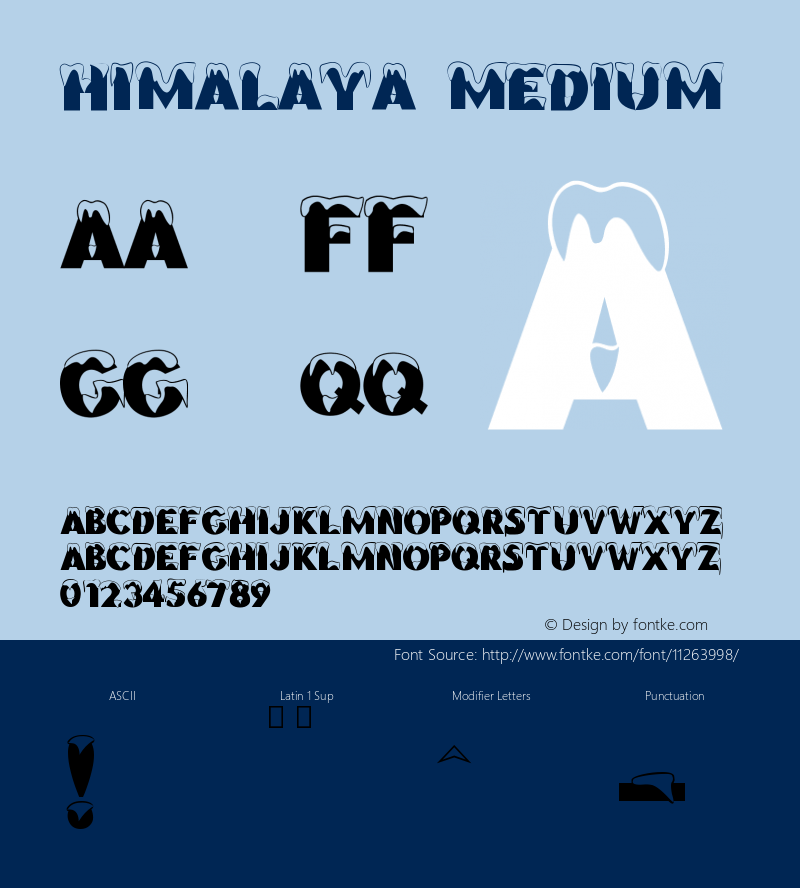 Himalaya Medium Version 001.001图片样张