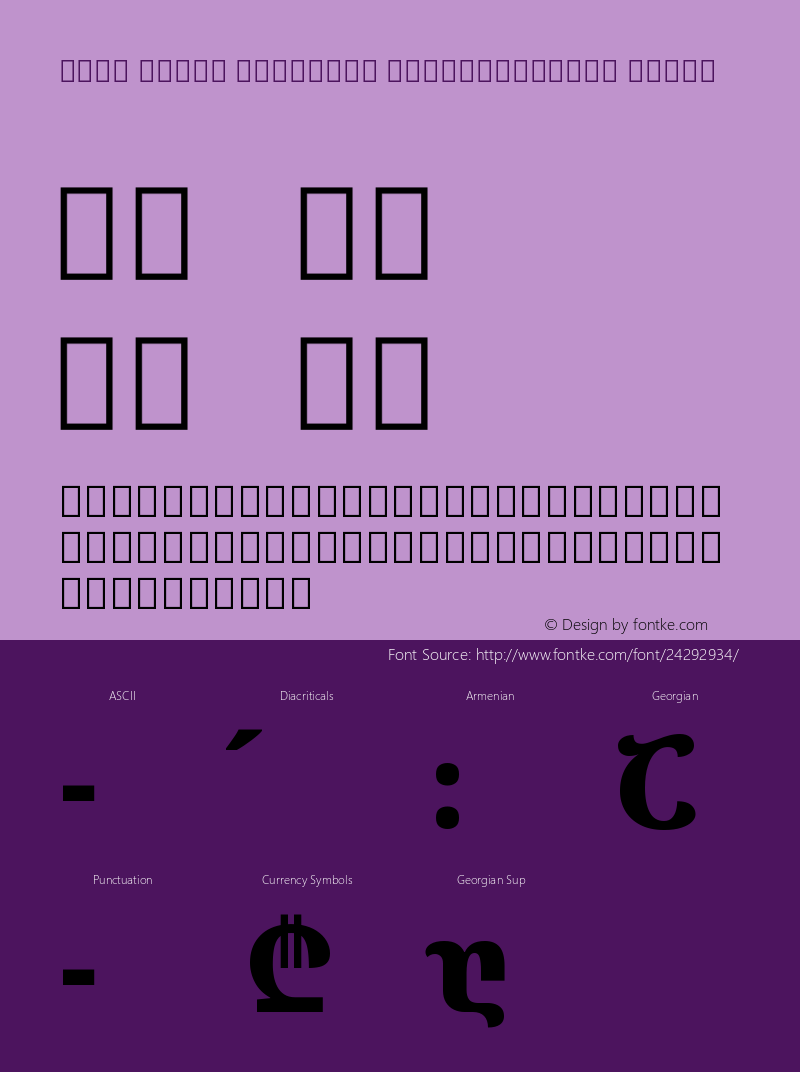 Noto Serif Georgian SemiCondensed Black Version 2.000;GOOG;noto-source:20170915:90ef993387c0图片样张