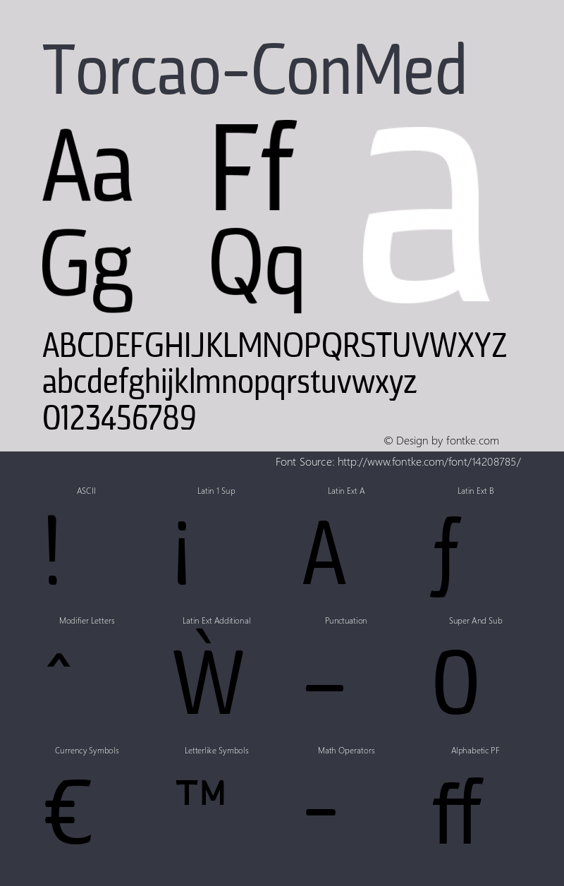 Torcao-ConMed ☞ Version 1.000;com.myfonts.insigne.torcao.con-medium.wfkit2.44E2图片样张