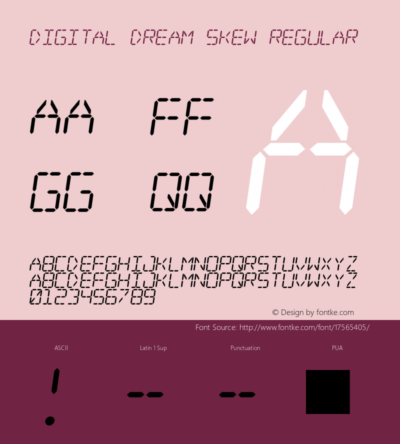 Digital dream Skew Regular 2图片样张