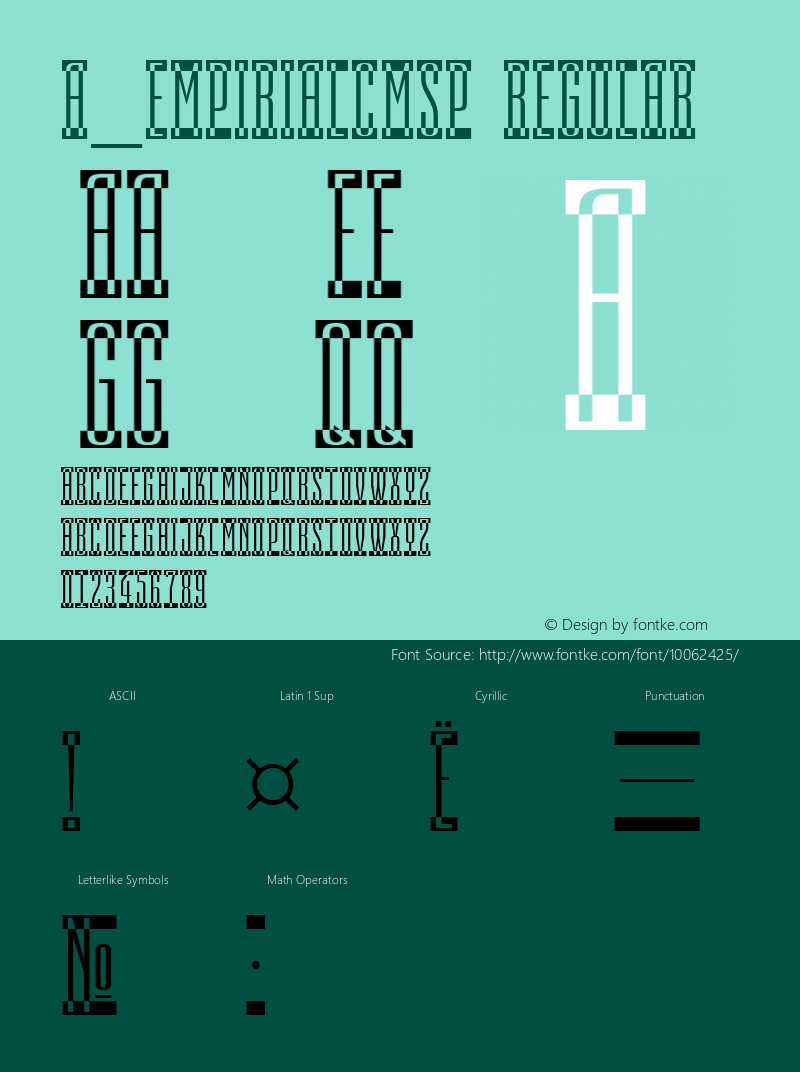 a_EmpirialCmSp Regular 001.002图片样张