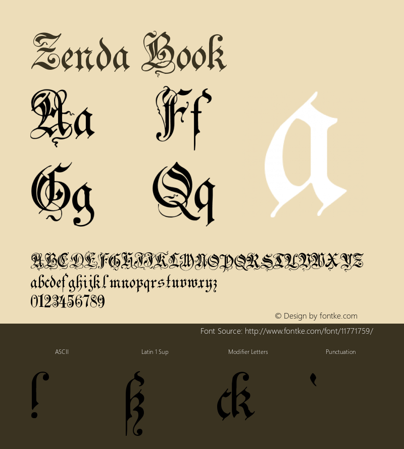 Zenda Book Version 1.0; 2002; initial r图片样张