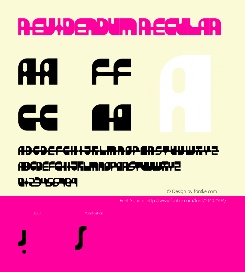 Revidendum Regular Version 1.4图片样张