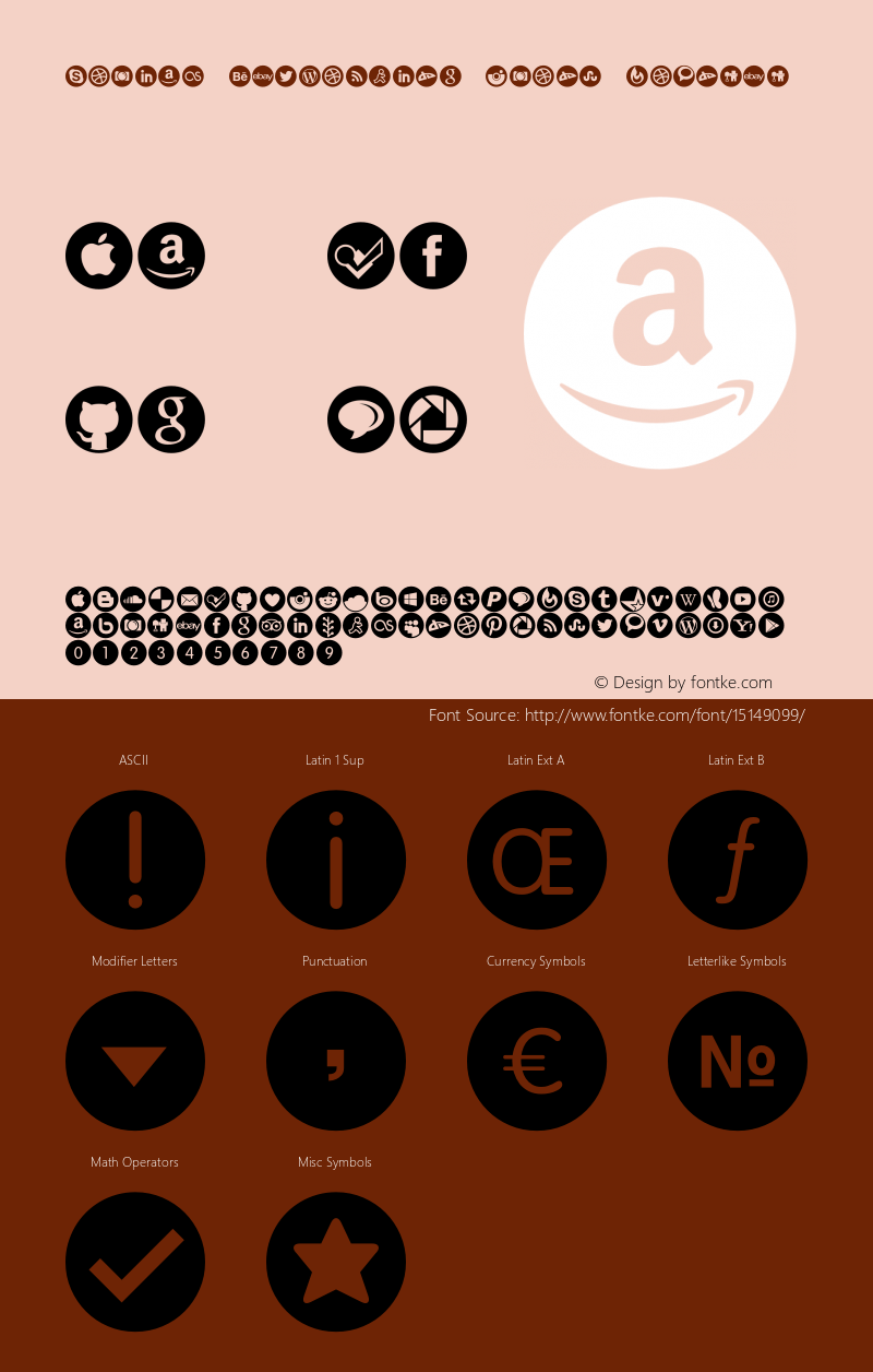 Social Networking Icons Rounded Version 3.00 2013;com.myfonts.easy.matt-grey.social-networking-icons.rounded.wfkit2.version.42Qh图片样张