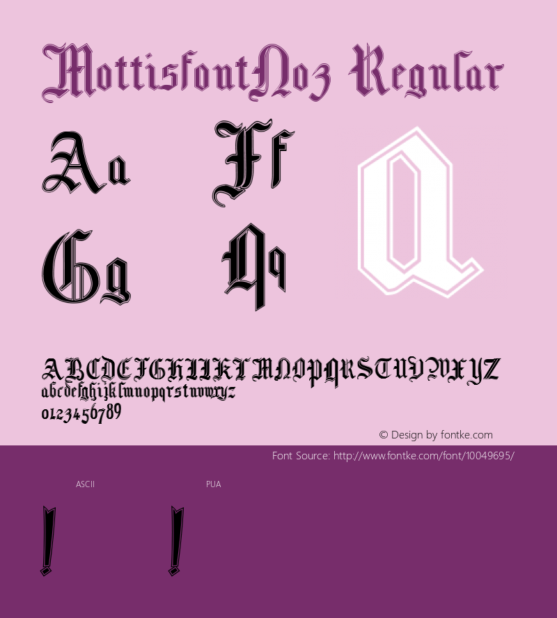 MottisfontNo3 Regular 001.003图片样张