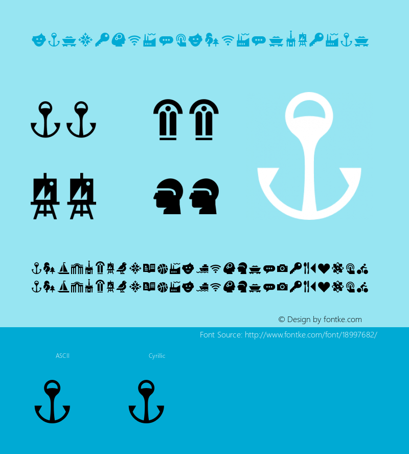 Mariupol Symbols Regular 1.325图片样张