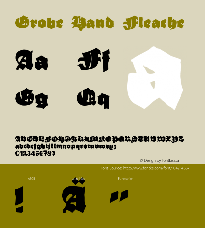 Grobe Hand Fleache 1.15图片样张