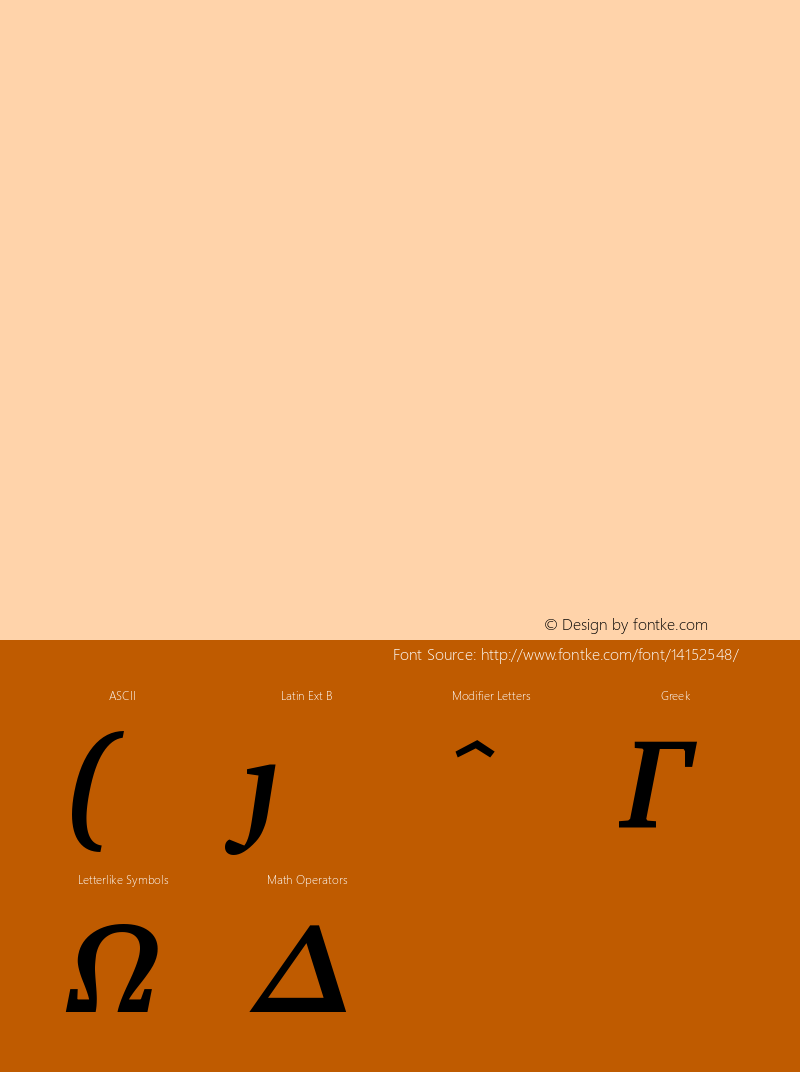 MathDesign-CH CH-Bold-Italic-OT1-10 Version 1.0图片样张