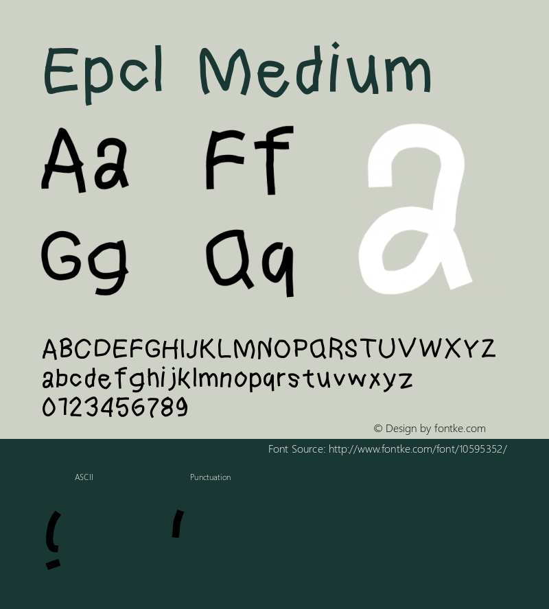 Epcl Medium Version 1.0图片样张