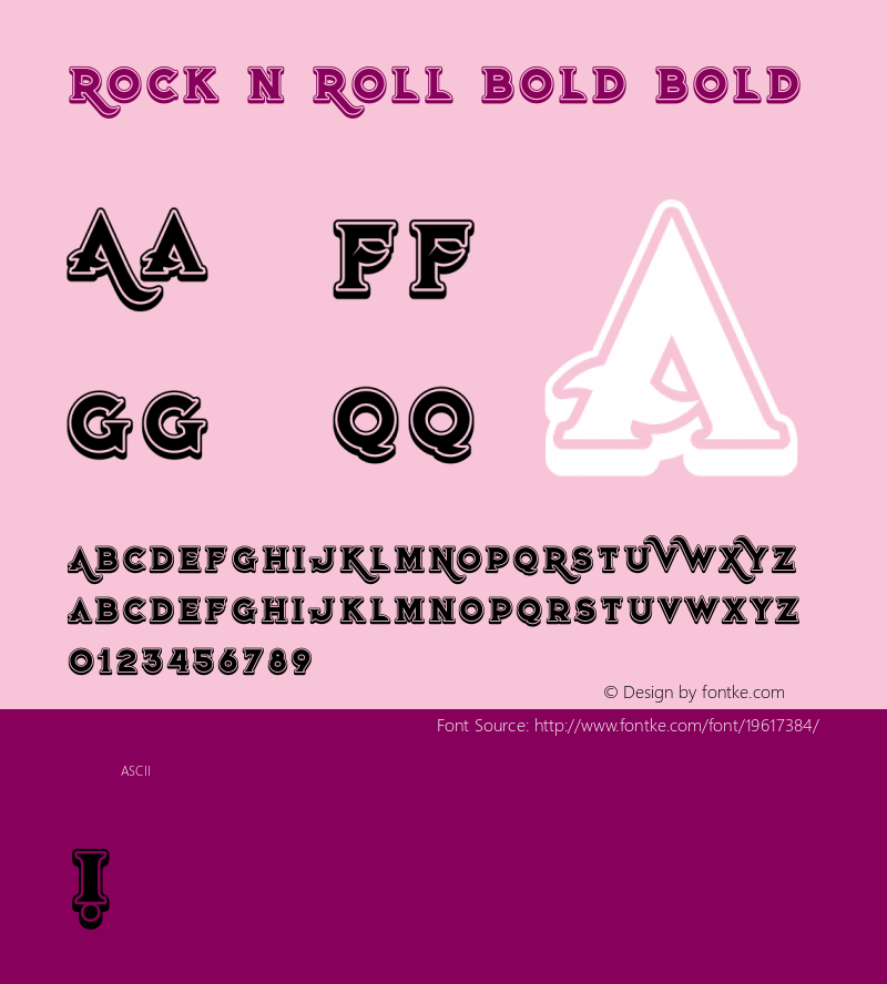 Rock n Roll Bold Version 1.000图片样张
