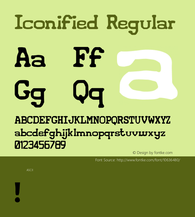 Iconified Regular 1图片样张