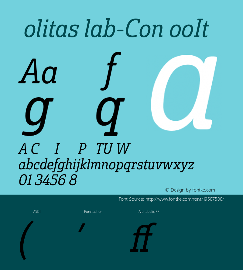 ☞SolitasSlab-ConBooIt 1.000;com.myfonts.easy.insigne.solitas-slab.con-book-italic.wfkit2.version.4sR1图片样张