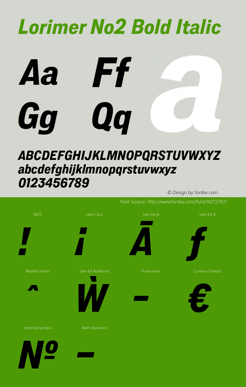 Lorimer No2 Bold Italic Version 1.001;com.myfonts.dunwich.lorimer-no-2.bold-italic.wfkit2.3CMH图片样张