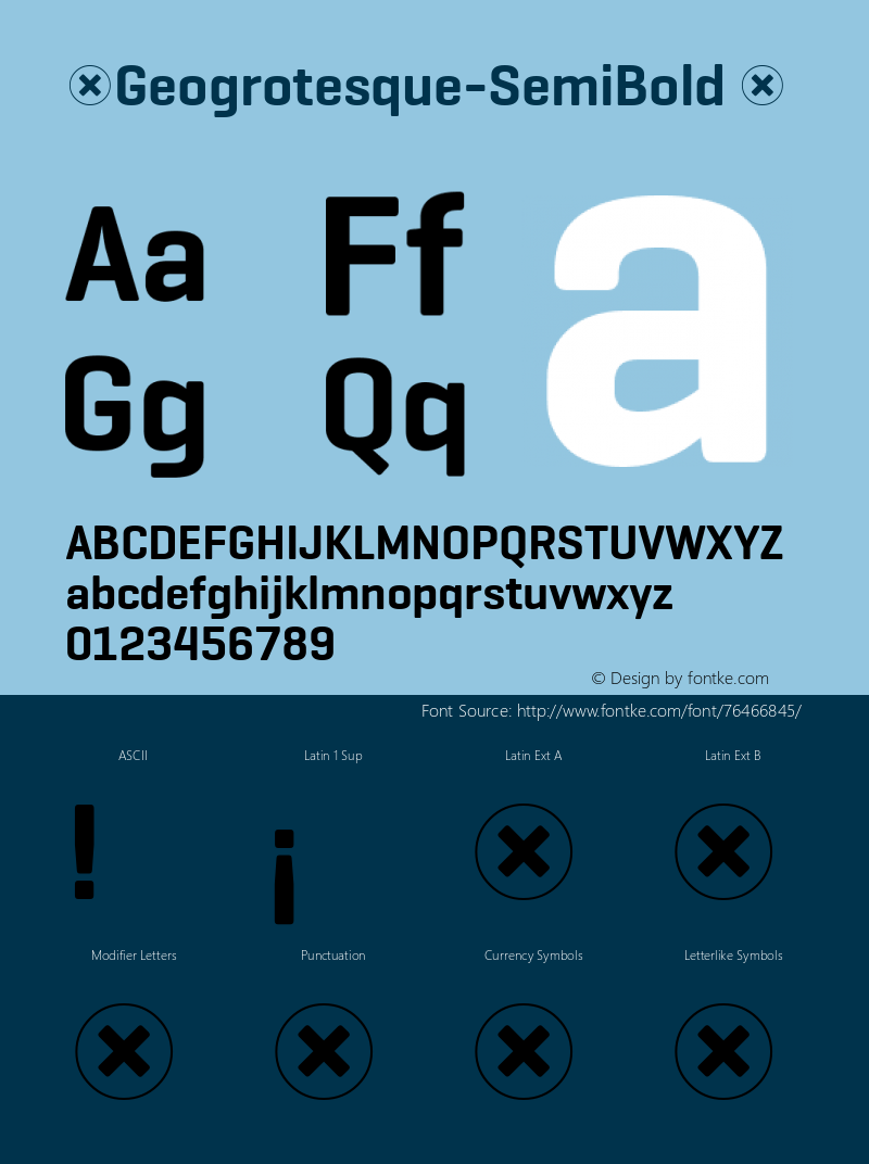 ☞Geogrotesque-SemiBold Version 2.003;com.myfonts.emtype.geogrotesque.semibold.wfkit1.5etR图片样张