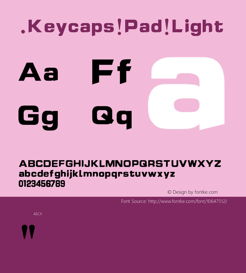 .Keycaps Pad Light 10.0d12e1图片样张