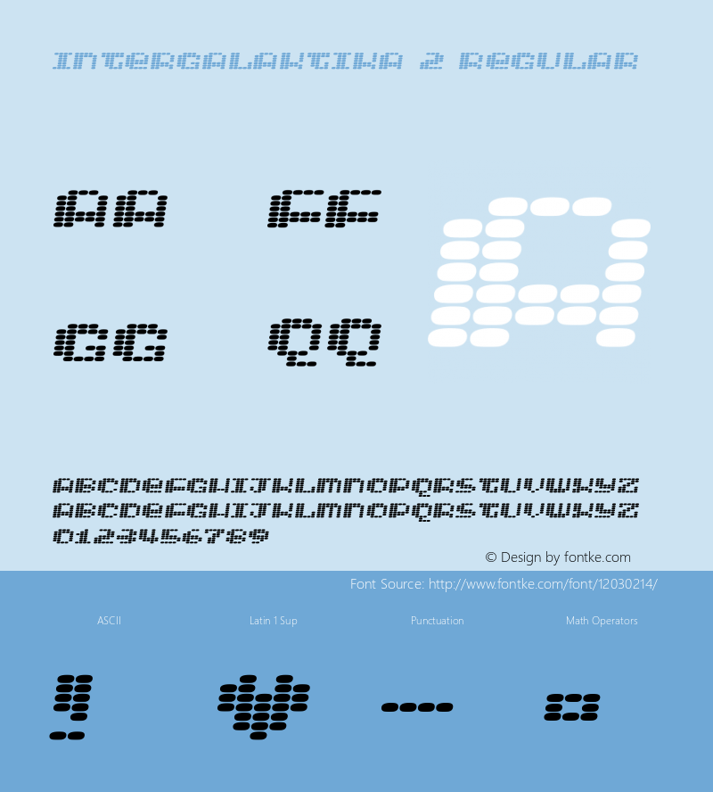 Intergalaktika 2 Regular 2图片样张