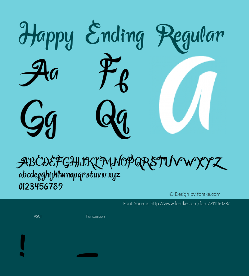 Happy Ending Regular Version 1.0图片样张