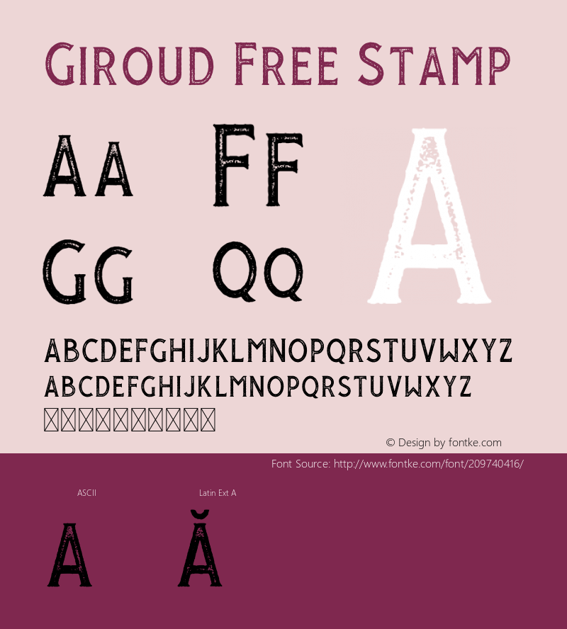 Giroud Free Stamp Version 1.000图片样张