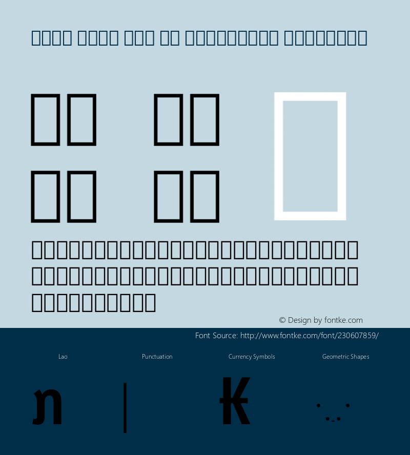 Noto Sans Lao UI Condensed SemiBold Version 2.000; ttfautohint (v1.8) -l 8 -r 50 -G 200 -x 14 -D lao -f none -a qsq -X 
