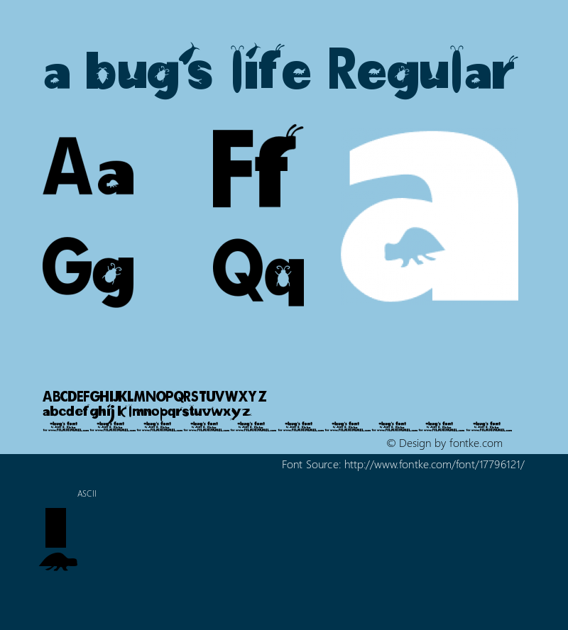 a bug's life Regular Version 1.0图片样张