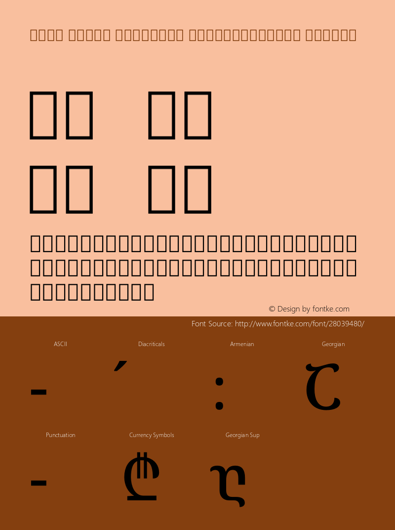 Noto Serif Georgian SemiCondensed Medium Version 2.000图片样张