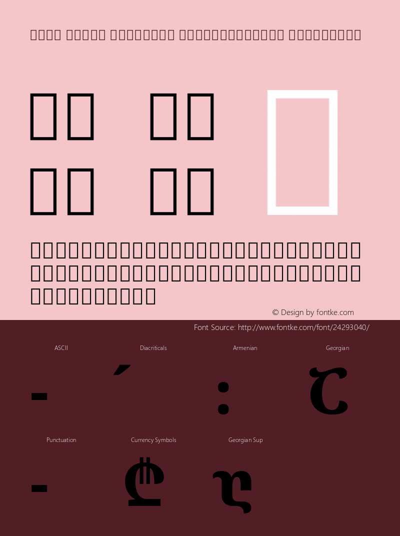 Noto Serif Georgian SemiCondensed ExtraBold Version 2.000;GOOG;noto-source:20170915:90ef993387c0; ttfautohint (v1.7)图片样张