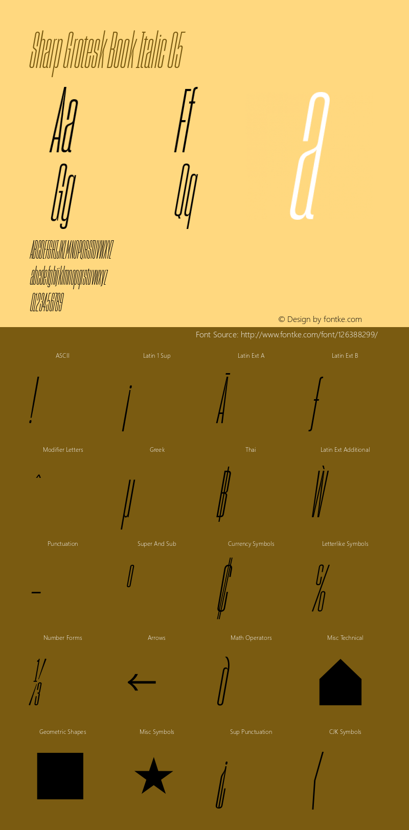 Sharp Grotesk Book Italic 05 Version 1.003图片样张