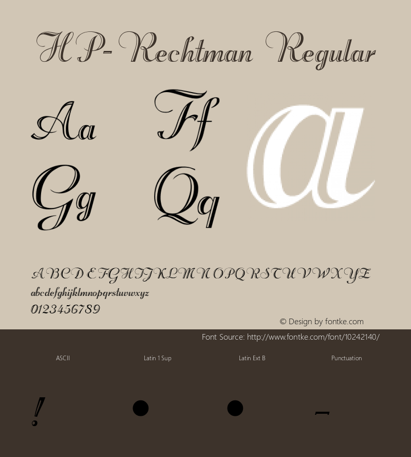 HP-Rechtman Regular 2图片样张