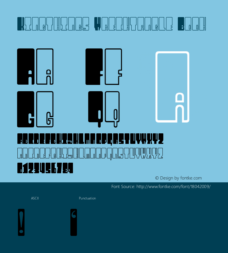 Kingthings Wrecktangle Book Version 1.0图片样张