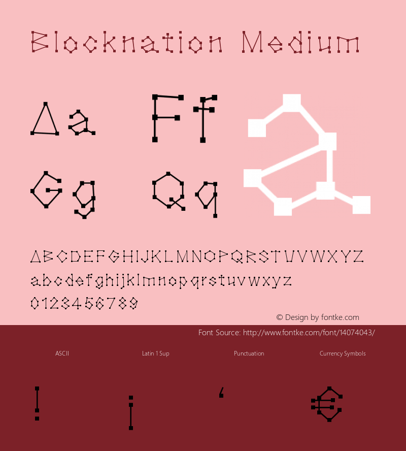 Blocknation Medium Version 001.000图片样张